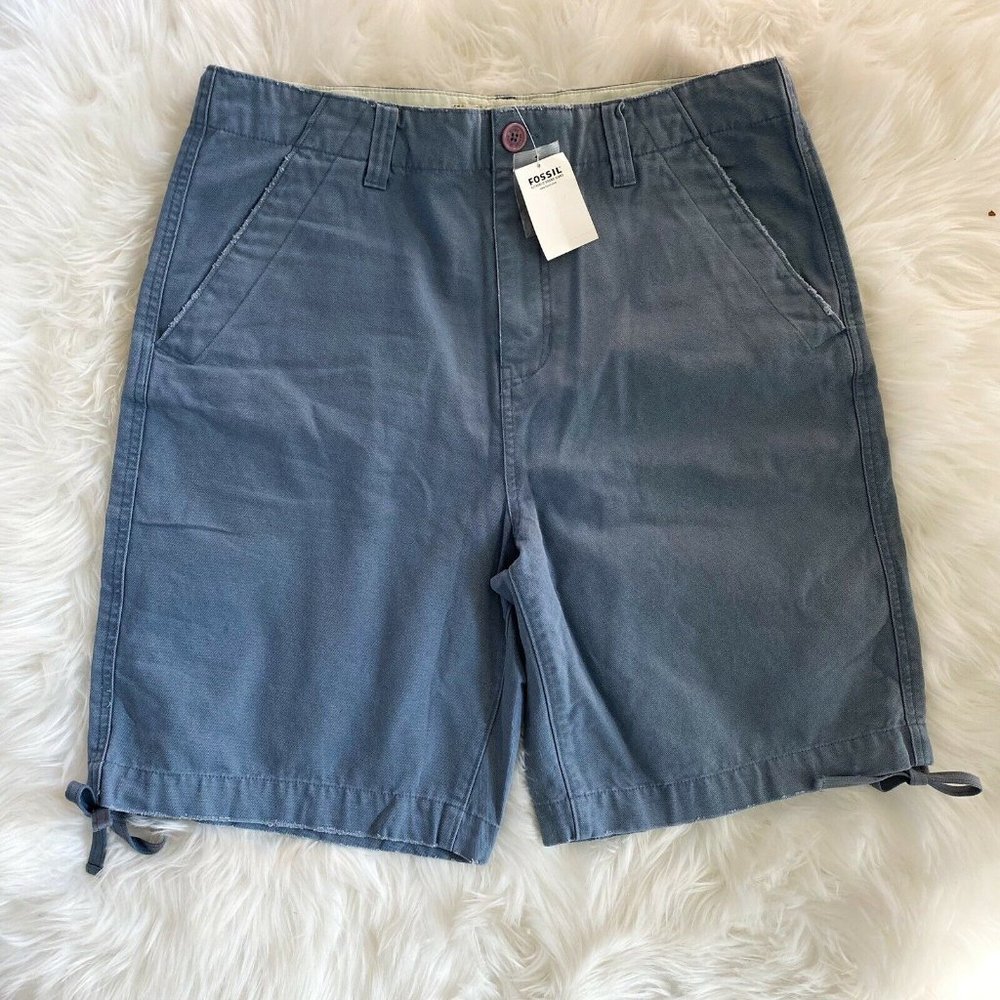 NWT Fossil mirage blue size 34 casual shorts